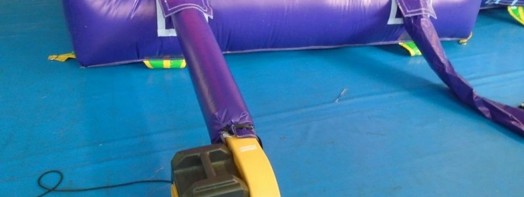 What Should You Do If the Bouncy Castle Blower Overheats?