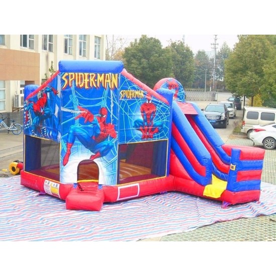 Spiderman Bouncer Slide Combo