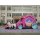 Inflatables Princess Carriage Combo Horses