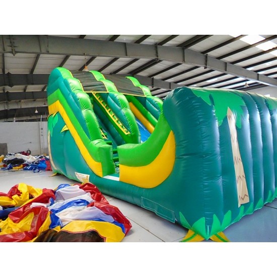 Inflatable Tropical Theme Commercial Slide