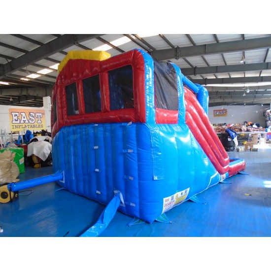 Inflatable Water Gun Slide Swimming Splash Pool Banzai