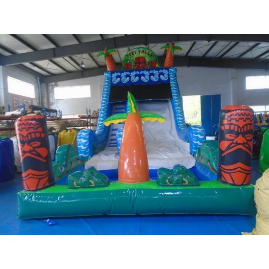 20FT Inflatable Tiki Falls Slide