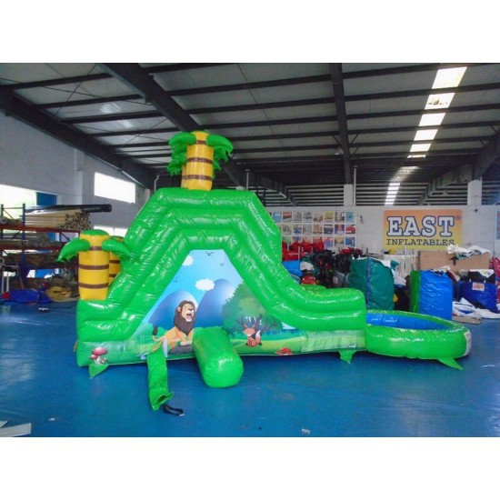 Inflatable Garden Slide Jungle