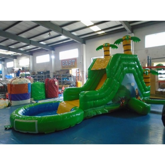 Inflatable Garden Slide Jungle